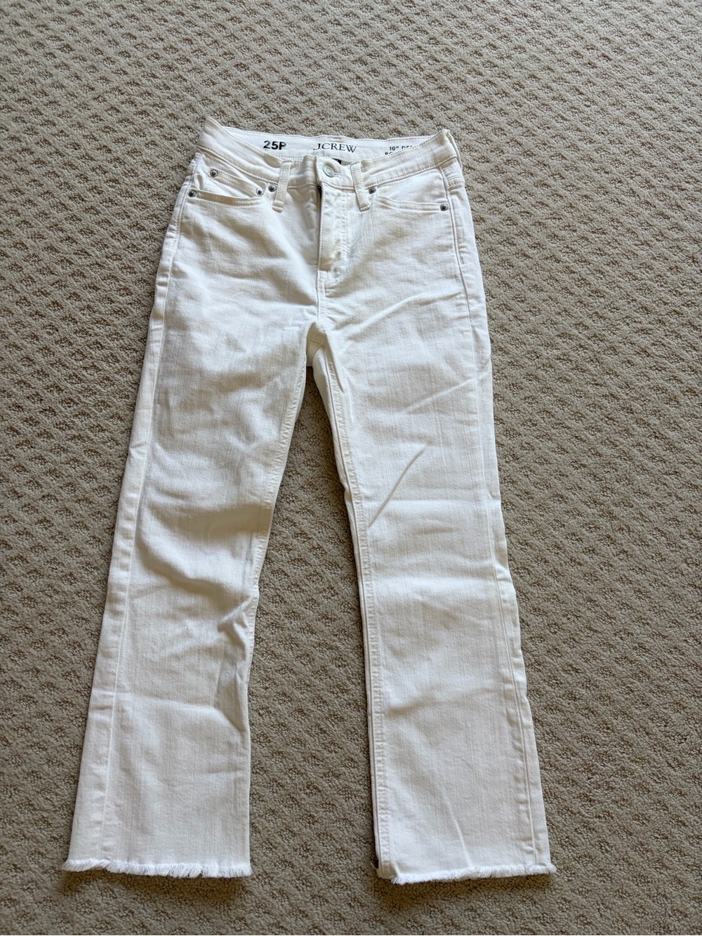 J. Crew Women's White Jeans